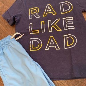 Boys tee and short set